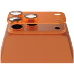 Tempered glass for lens PanzerGlass Fender Camera Protector for iPhone 17 Pro orange - imagine 2
