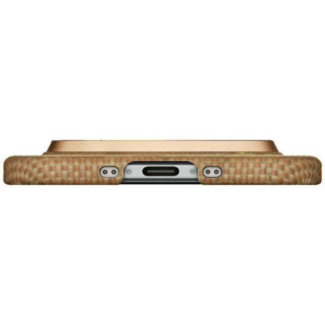 Case PITAKA Ultra-Slim MagSafe for iPhone Air golden glint - imagine 6