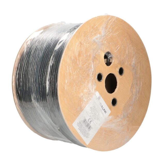 Extralink CAT5E FTP (F/UTP) Outdoor with gel | Twisted pair | 305M - imagine 3