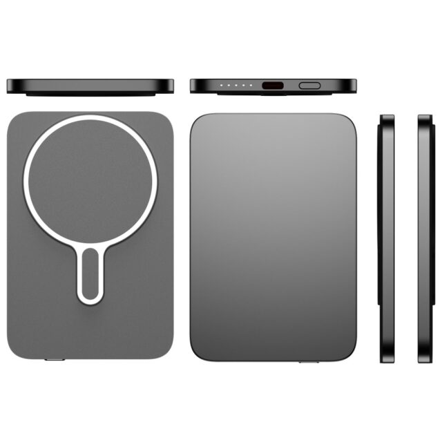 Powerbank 3MK MagSnap Go 5000mAh 20W      USB-C szary - imagine 6