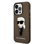 Karl Lagerfeld KLHCP14XHNIKTCK iPhone 14 Pro Max 6,7" black hardcase Ikonik Karl Lagerfeld - imagine 2