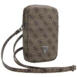 Guess Bag GUWBZP4GFTSW brown Zip 4G Triangle - imagine 3