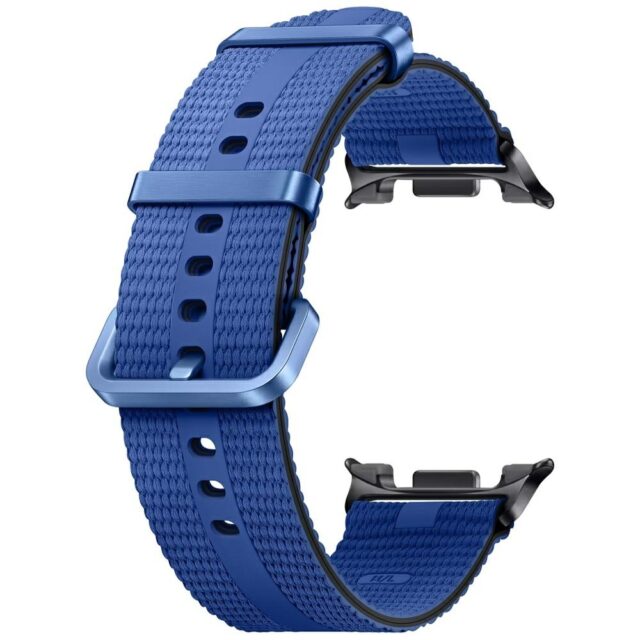 Band Samsung Athleisure for Galaxy Watch8 / Watch8 Classic (M/L) blue - imagine 3