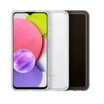 Case Samsung EF-QA038TT A03s A038 Soft Clear Cover Transparent - imagine 5