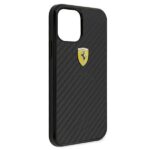 Ferrari FERCAHCP12SBK iPhone 12 mini 5,4" black hardcase On Track Real Carbon - imagine 7