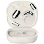 Bluetooth headphones 4smarts SkyBuds OWS with AI screen beige - imagine 6