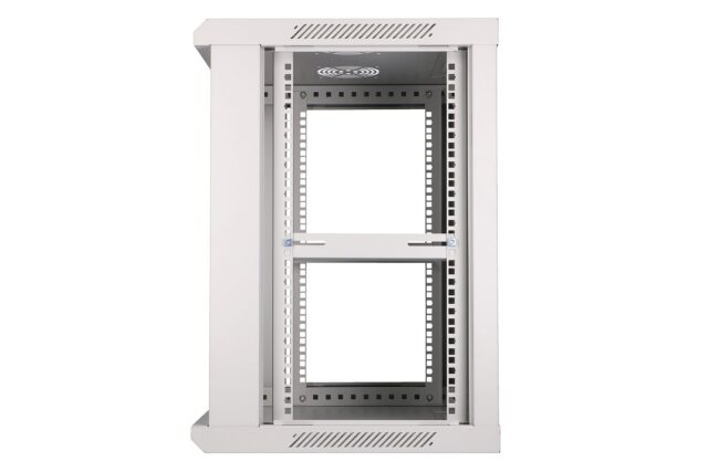Extralink 12U 600x450 Gray | Rackmount cabinet | wall mounted - imagine 6