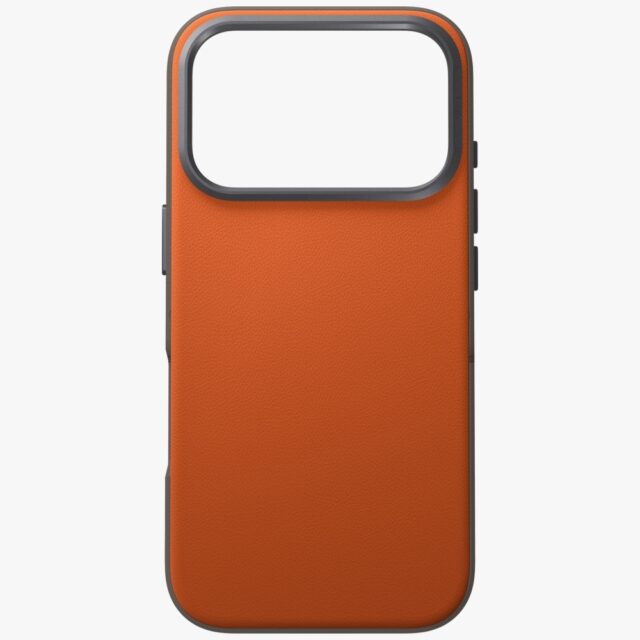 UNIQ Lyden DS Case for iPhone 17 Pro Magclick Charging Orange/Gray - imagine 3