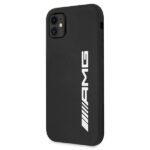 AMG AMHCN61SGLBGN iPhone 11 6,1" black hardcase Silicone Big Logo - imagine 2