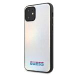 Guess GUHCN61BLD iPhone 11 6,1" / Xr silver hard case Iridescent - imagine 2