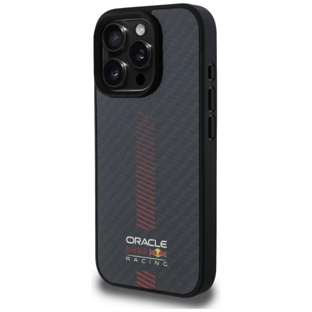 Red Bull RBHMP16X24CFGSMK iPhone 16 Pro Max 6.9" hardcase black Carbon Fiber Power Bar MagSafe - imagine 2