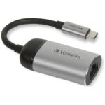 Verbatim Adapter USB-C - Eternetaluminum 49146