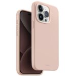 UNIQ case Lino Hue iPhone 15 Pro 6.1" Magclick Charging blush pink