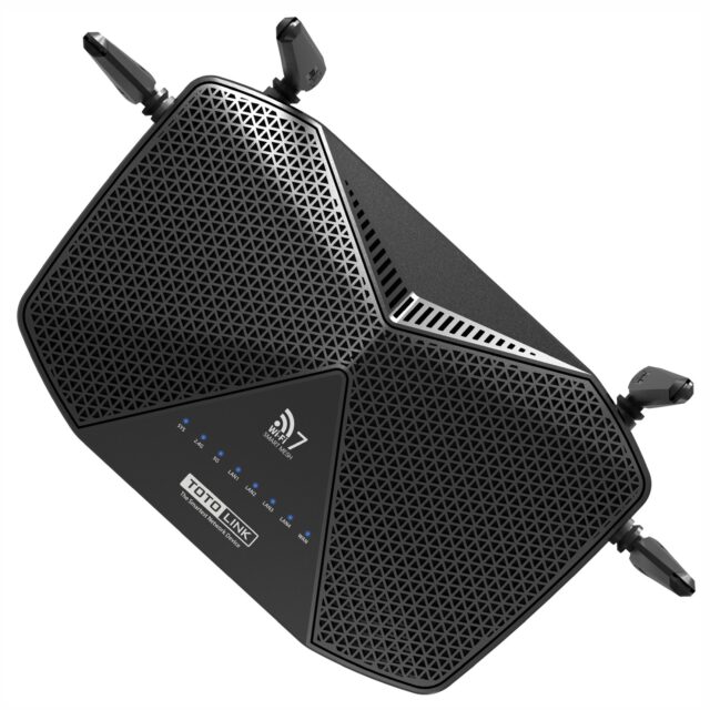 Totolink BE3600R | WiFi Router | WiFi7 Dual Band, 3x GbE RJ45 - imagine 3