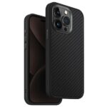UNIQ case Keva iPhone 15 Pro Max 6.7" Magclick Charging carbon black