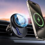 SODI Rotating Magnetic Vent Mount C50 black 15W MagSafe - imagine 3