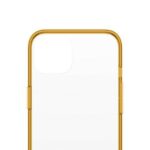 PanzerGlass ClearCase iPhone 13 / 14 /15 6.1" Antibacterial Military grade Tangerine 0333 - imagine 3