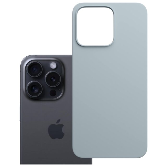 3MK Hardy MagSilicone Case for Apple iPhone 13 Pro Max Blue - imagine 7