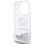 Hello Kitty HKHCP13LLIKHET iPhone 13 Pro/ 13 6.1" silver hardcase Liquid Glitter Charms Kitt - imagine 7