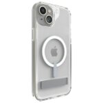 Etui ZAGG Crystal Palace Snap Kickstand  MagSafe do iPhone 15 Plus przezroczysty/clear - imagine 3
