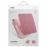 UNIQ Camden Bookcase iPad 10 gen. (2022) rouge pink Antimicrobial - imagine 7