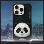 Nimmy case iPhone 16 Pro 6.3"            black Big Eyed Pet 2.0 Panda - imagine 8