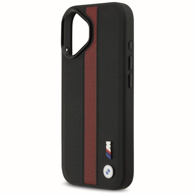 BMW M Perforated Stripe Logo MagSafe Case for iPhone 17 Red - imagine 6