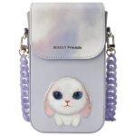 Nimmy phone bag purple Big Eyed Pet 2.0 Rabbit
