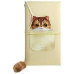 Nimmy 2in1 Set notebook + pen     khaki Big Eyed Pet 2.0 Cat - imagine 2