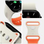 Band Spigen Nano Pop for Apple Watch6/7/8/9/10/11/SE/SE3/Ultra1/2/3 (44/45/46/49mm)beige - imagine 8