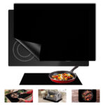 EXTRALINK HOME OCHRONNA MATA NA KUCHENKĘ INDUKCYJNĄ CZARNA 53X61 CM - imagine 2