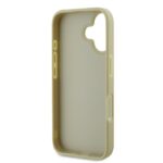 Guess GUHCP16MHG4SGD iPhone 16 Plus 6.7" gold hardcase Fixed Glitter Big 4G - imagine 7