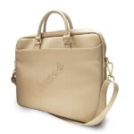 Guess Torba GUCB15PUSASLG 16" gold Saffiano Script - imagine 2