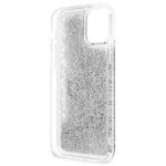 Guess GUHCP12MLG4GSI iPhone 12/12 Pro 6,1" silver hardcase 4G Big Liquid Glitter - imagine 7
