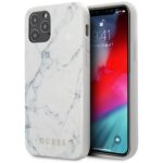 Guess GUHCP12LPCUMAWH iPhone 12 Pro Max 6,7" white hardcase Marble