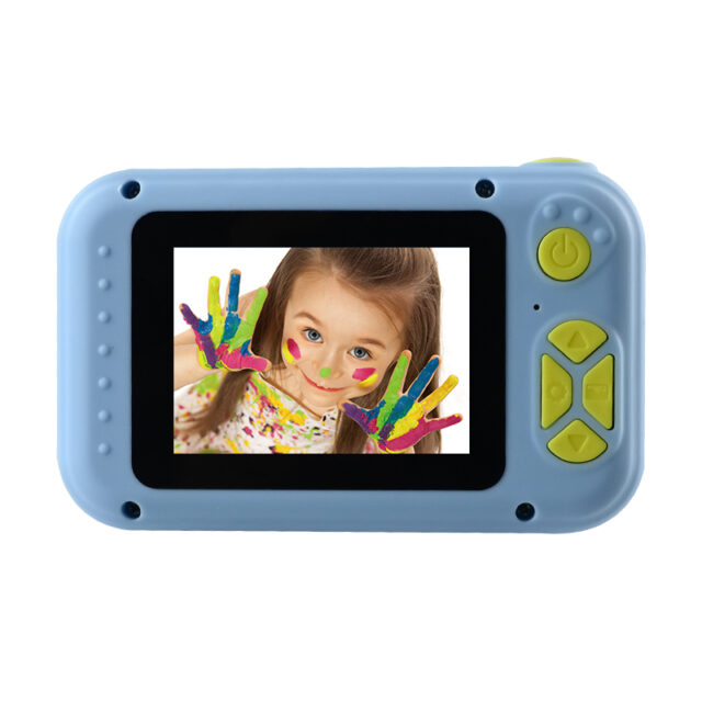 Denver KCA-1350 Blue | Kids digital camera | Flip lens, 2" LCD screen, 400mAh battery - imagine 3