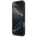 Case Mercedes Leather Laurel Leaves Stripes MagSafe for iPhone 17 Pro Max blue - imagine 5