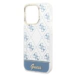 Guess GUHCP14LHG4MHB iPhone 14 Pro 6,1" blue hardcase 4G Pattern Script - imagine 6