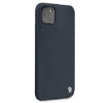 BMW BMHCN65SILNA iPhone 11 Pro Max Navy Hard Case Silicone Signature - imagine 5