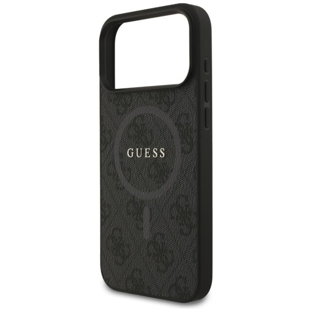 Guess 4G Ring Classic Logo MagSafe case for iPhone 17 Pro Max black - imagine 6
