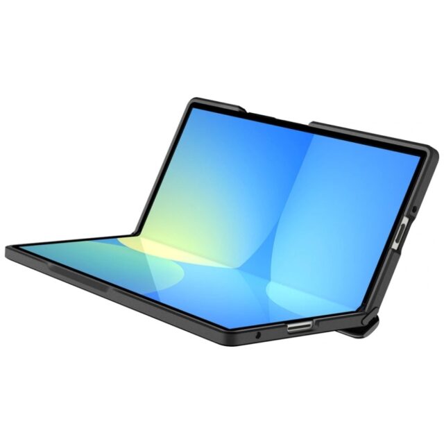 Case Spigen Slim Armor Pro Mag MagSafe for Samsung Galaxy Z Fold7 black - imagine 6