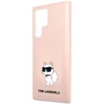 Karl Lagerfeld KLHCS24LSNCHBCP S24 Ultra S928 hardcase pink Silicone Choupette - imagine 6