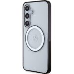 Mercedes MEHMS24S23HUOKC S24 S921 Transparent Hardcase Printed Logo MagSafe - imagine 2