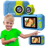 Denver KCA-1350 Blue | Kids digital camera | Flip lens, 2" LCD screen, 400mAh battery