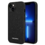 Karl Lagerfeld KLHCP14MG2ELK iPhone 14 Plus / 15 Plus 6,7" hardcase black Glitter Plaque Logo