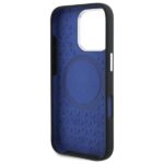 Mercedes MEHMP16L23SUMBK iPhone 16 Pro 6.3" black hardcase Silicone Blue Stripe MagSafe - imagine 7