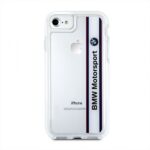 Hardcase BMW BMHCP7SPVWH iPhone 7 transparent white SHOCKPROOF - imagine 2