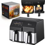 Extralink Home Air Fryer SJ-1000 10L EU | Air fryer | (6L+4L) 2500W