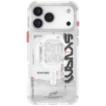 Skinarma Sonix Case for iPhone 17 Pro Max Magnetic Charging Transparent - imagine 3