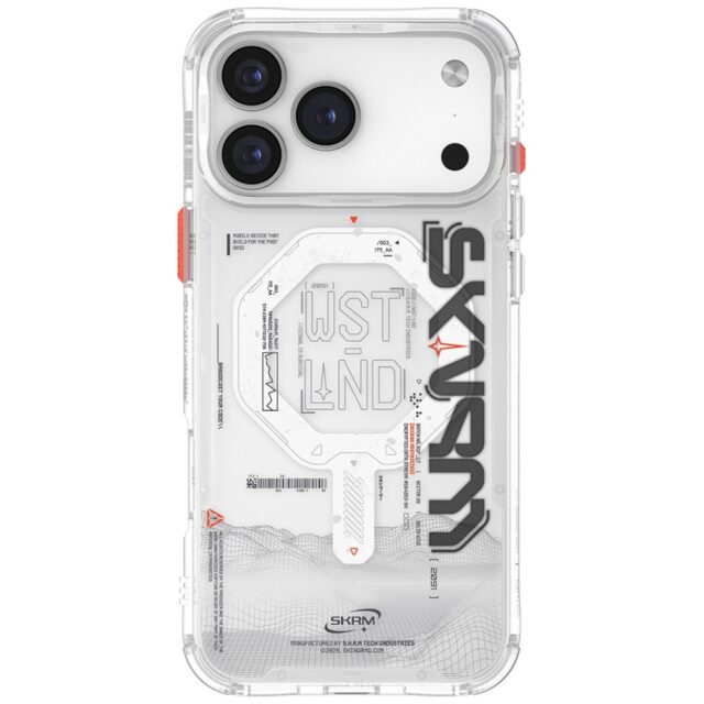 Skinarma Sonix Case for iPhone 17 Pro Max Magnetic Charging Transparent - imagine 3